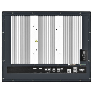 MiTAC P150-11TGS 15" Fanless Panel Computer with Intel Core i3/i5/i7/Celeron, 2x GbE LAN, up to 32 GB memory, variable I/O